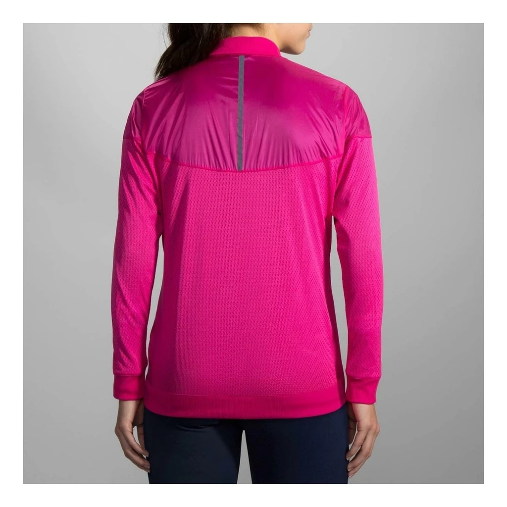 Brooks Running Run-Thru Jacket Femme Rose â Image 2