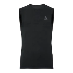 Odlo Performance X-Light Base Layer Top Crew Neck Singlet Homme Noir