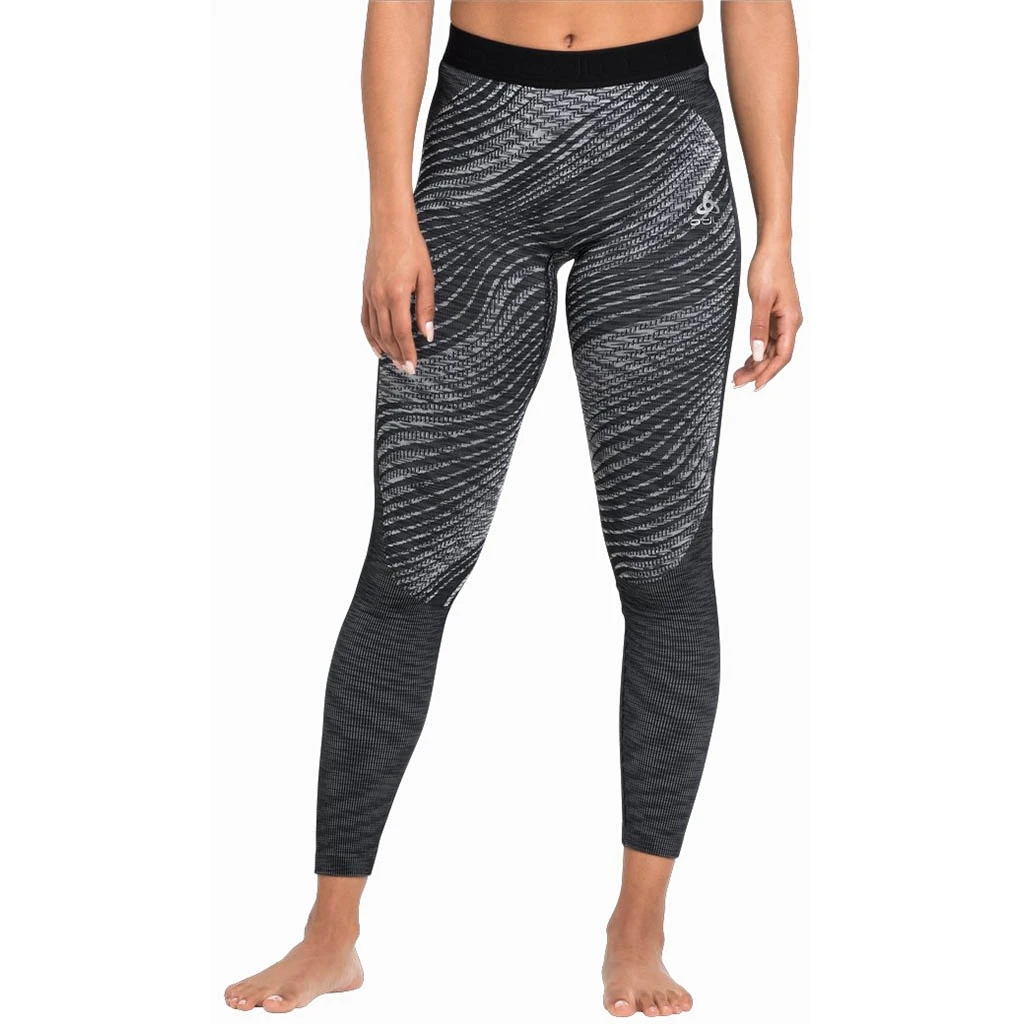 Odlo Blackcomb Eco Base Layer Bottom Long Femme Gris â Image 3