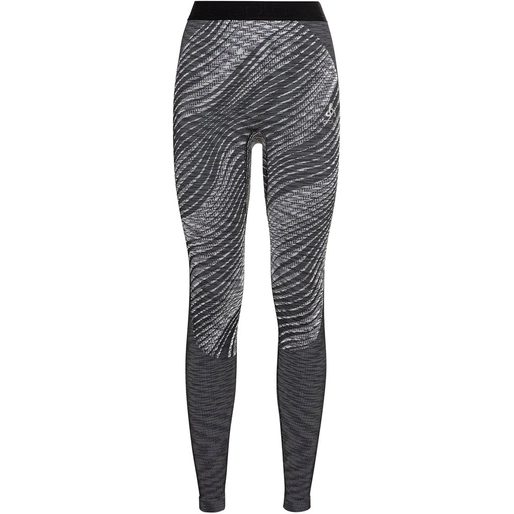 Odlo Blackcomb Eco Base Layer Bottom Long Femme Gris