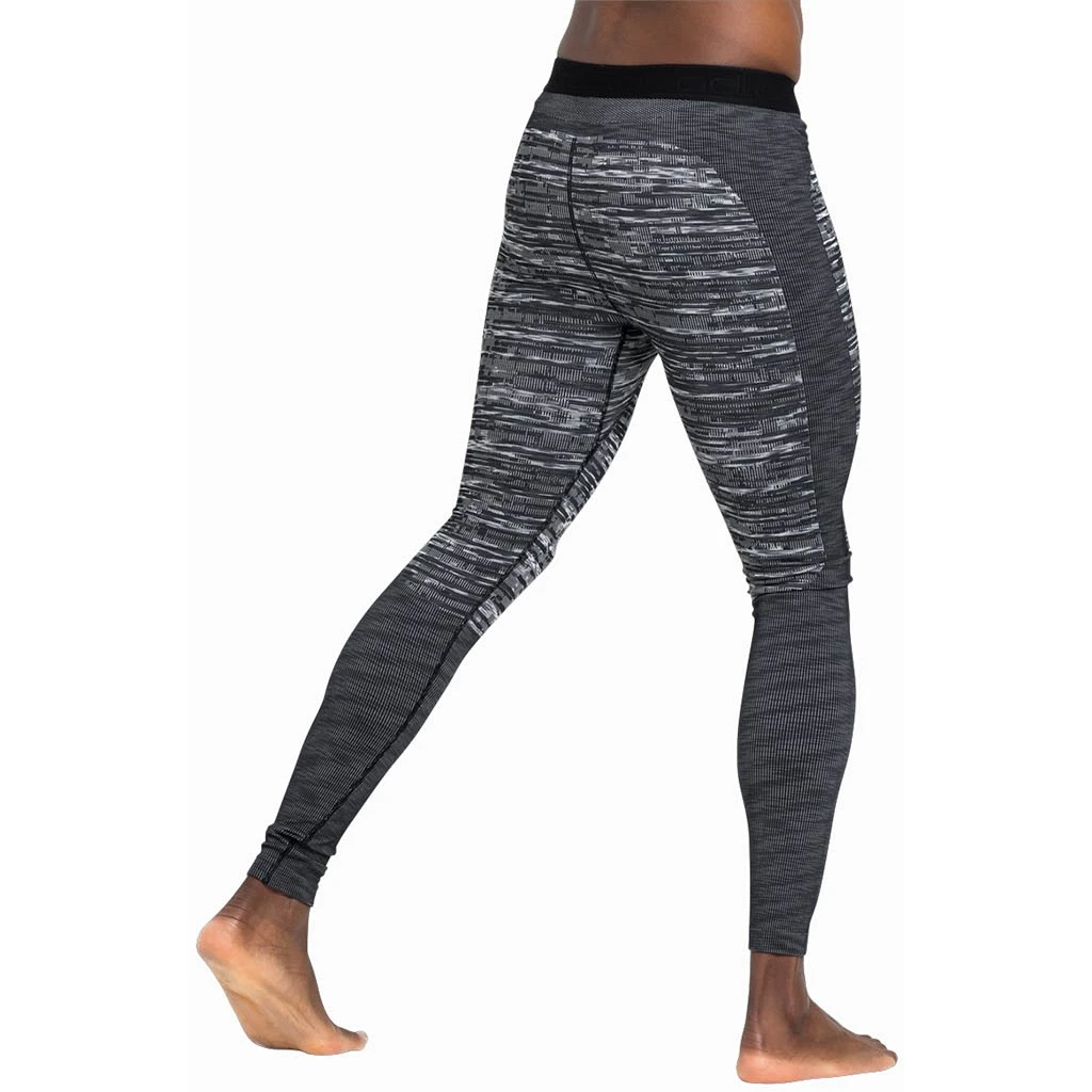 Odlo Blackcomb Eco Base Layer Bottom Long Homme Gris Clair â Image 4