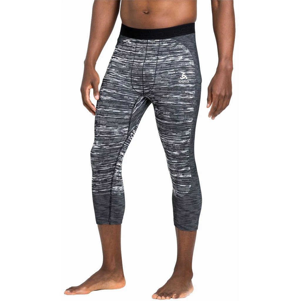 Odlo Blackcomb Eco Base Layer Bottom 3/4 Homme Noir â Image 3