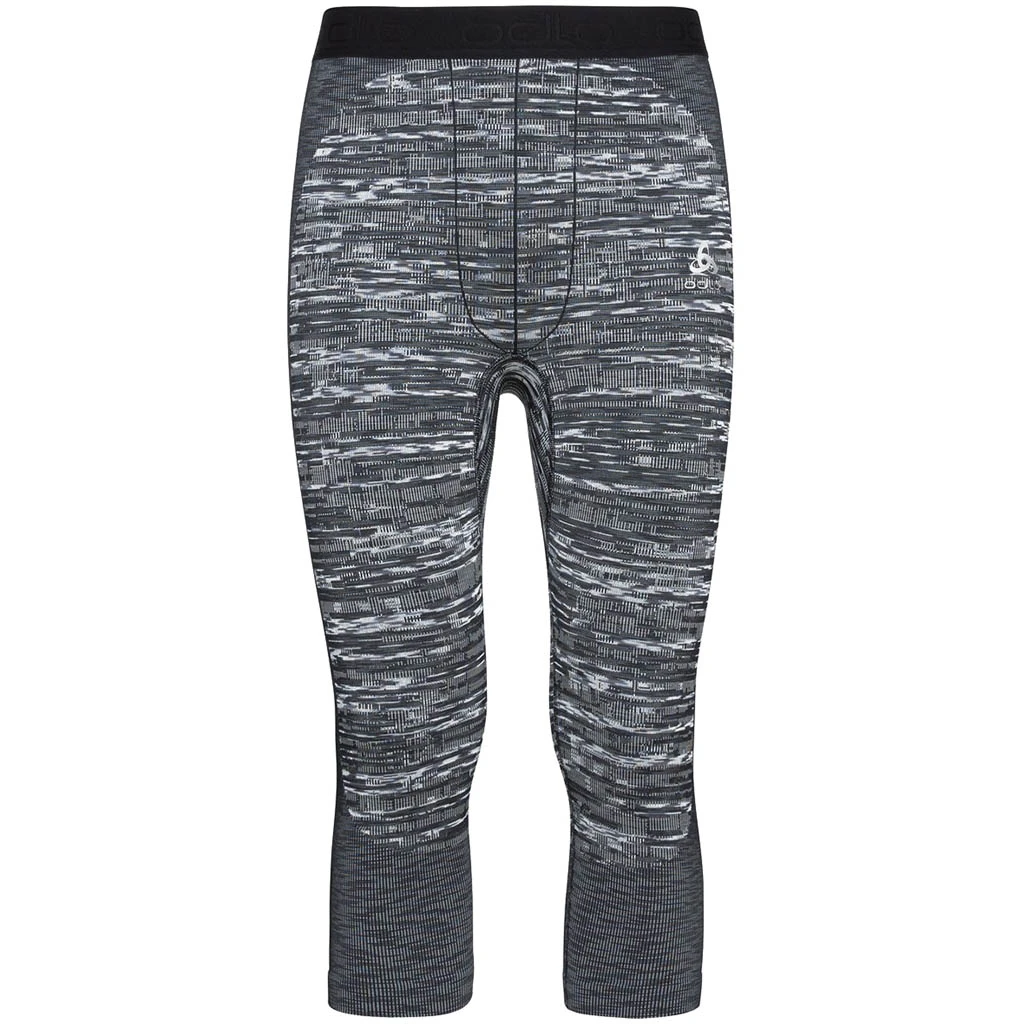 Odlo Blackcomb Eco Base Layer Bottom 3/4 Homme Noir