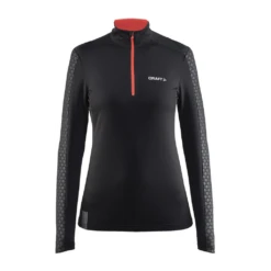 Craft Facile Embossed Demi-Zip Femme