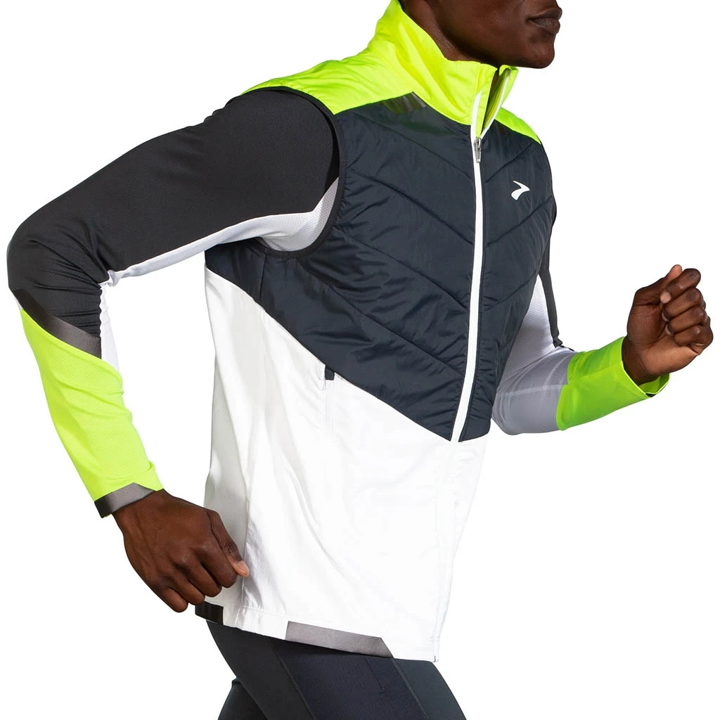 Brooks Running Run Visible Insulated Vest Homme Multicolore â Image 4