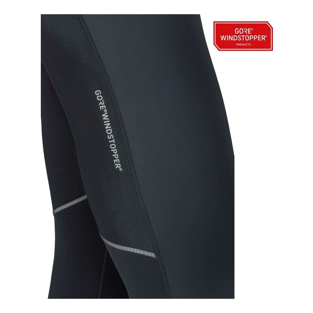 Gore Wear R3 Partial Gore Windstopper Tight Homme Noir â Image 5