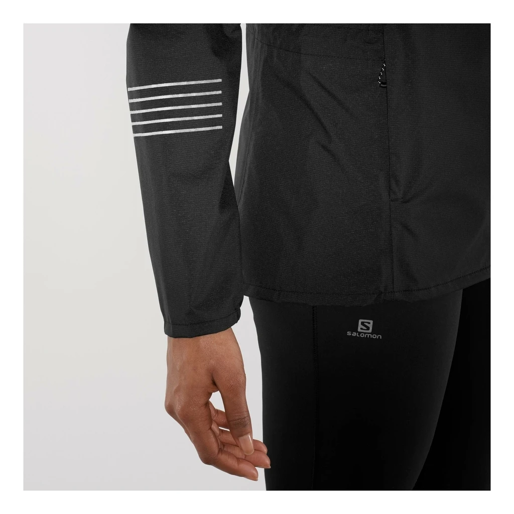 Salomon Lightning WaterProof Jacket Femme Noir â Image 4