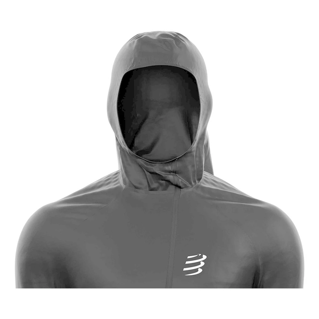 Compressport Hurricane Waterproof 10/10 Jacket Homme Noir â Image 4