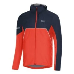 Gore Wear R7 Partial Gore-Tex Infinium Hooded Jacket Homme Orange