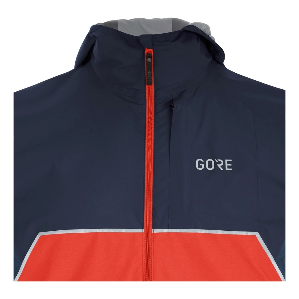 Gore Wear R7 Partial Gore-Tex Infinium Hooded Jacket Homme Orange â Image 3