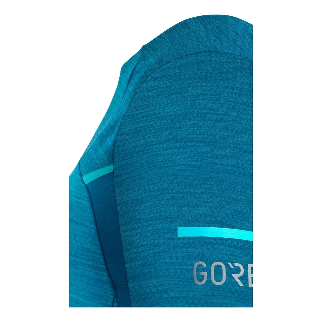 Gore Wear Vivid T-Shirt Long Sleeve Femme Bleu â Image 3
