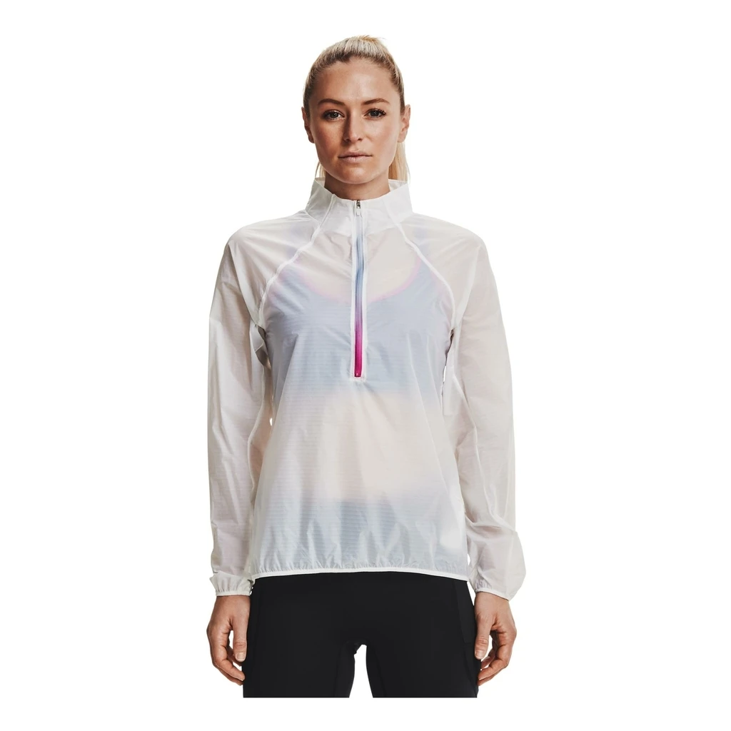 Under Armour Impasse Flow 1/2 Zip Femme Blanc â Image 5