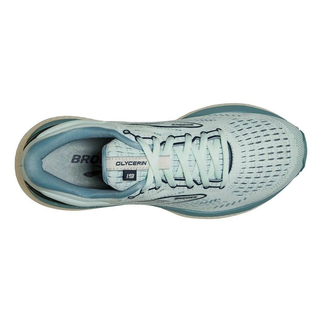 Brooks Running Glycerin 19 Femme Vert D'eau â Image 4
