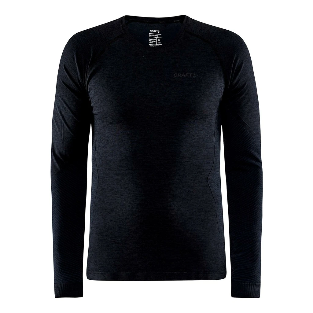 Craft Core Dry Active Comfort Long Sleeve Homme Noir â Image 4