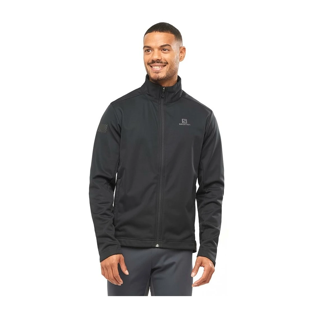Salomon Gore-Tex Softshell Jacket Homme Noir Brillant