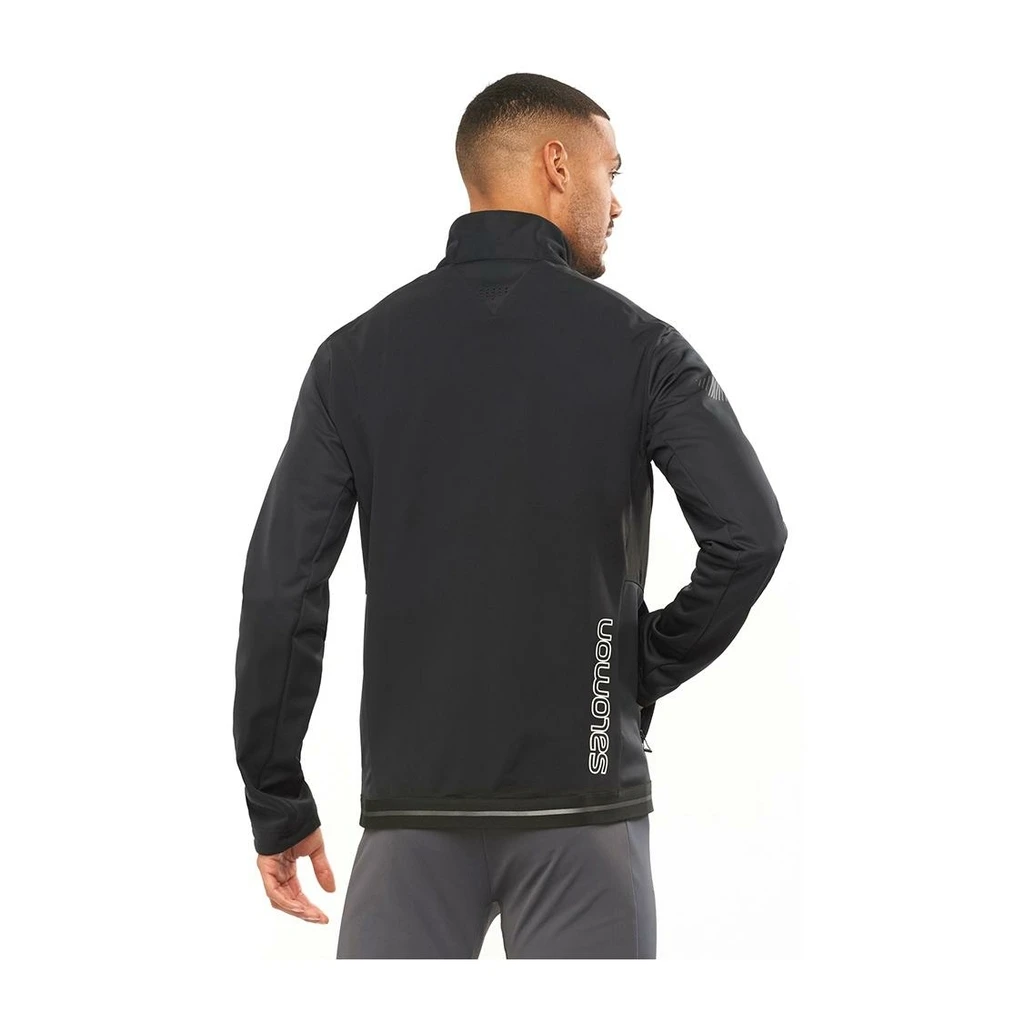 Salomon Gore-Tex Softshell Jacket Homme Noir Brillant â Image 2