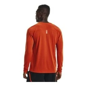 Under Armour Streaker Long Sleeve Homme Orange â Image 2