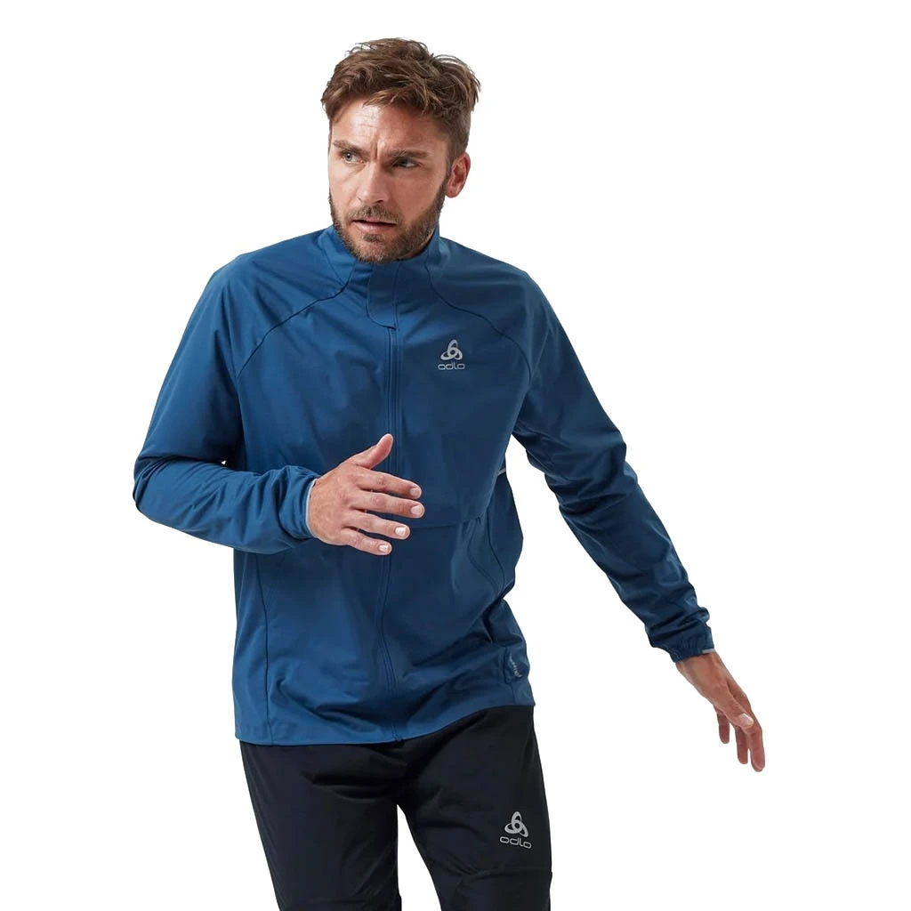 Odlo Jacket Zeroweight Pro Warm Homme Bleu â Image 2