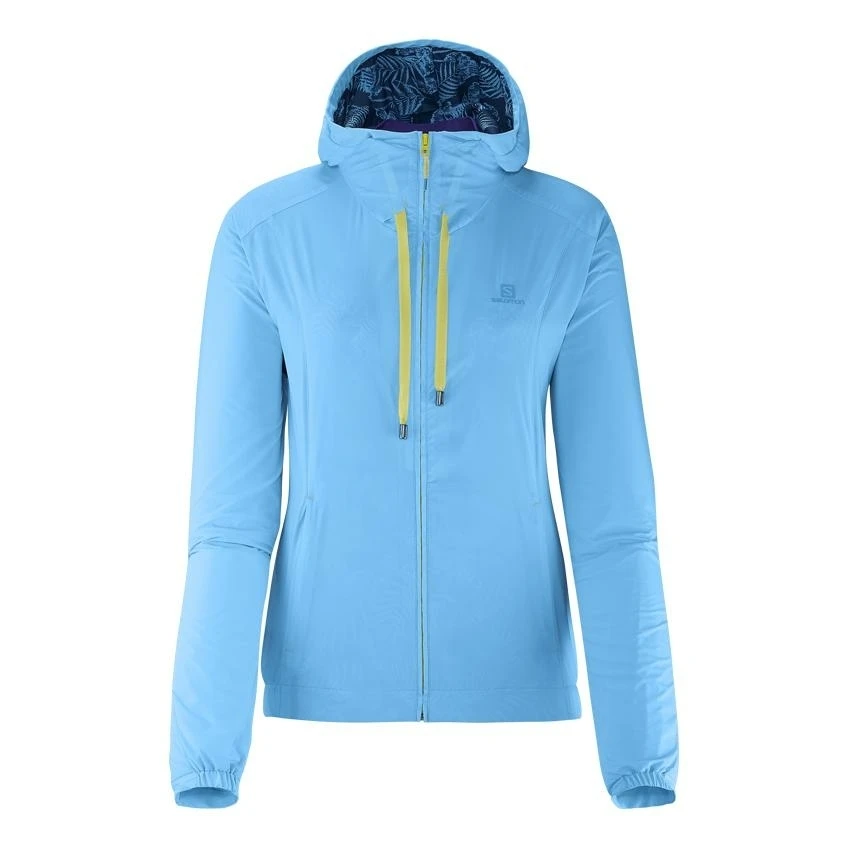 Salomon Mahakli Hoody Femme Bleu Ciel