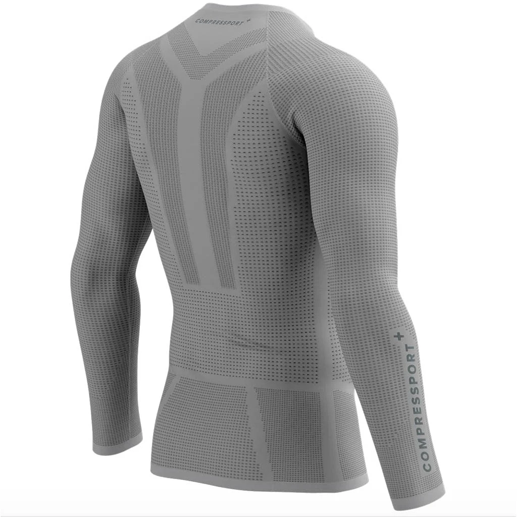 Compressport On/Off Base Layer Long Sleeve Top Homme Gris â Image 3