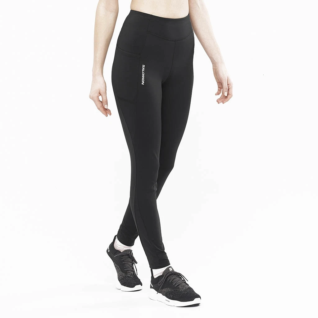 Salomon Cross Warm Tight Femme Noir â Image 2