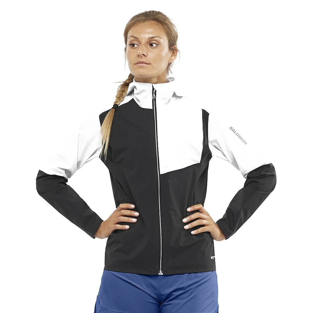 Salomon Bonatti Trail Femme Blanc Et Noir â Image 3