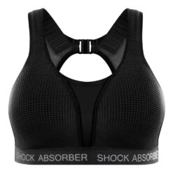 Shock Absorber Run Bra Padded Femme Noir