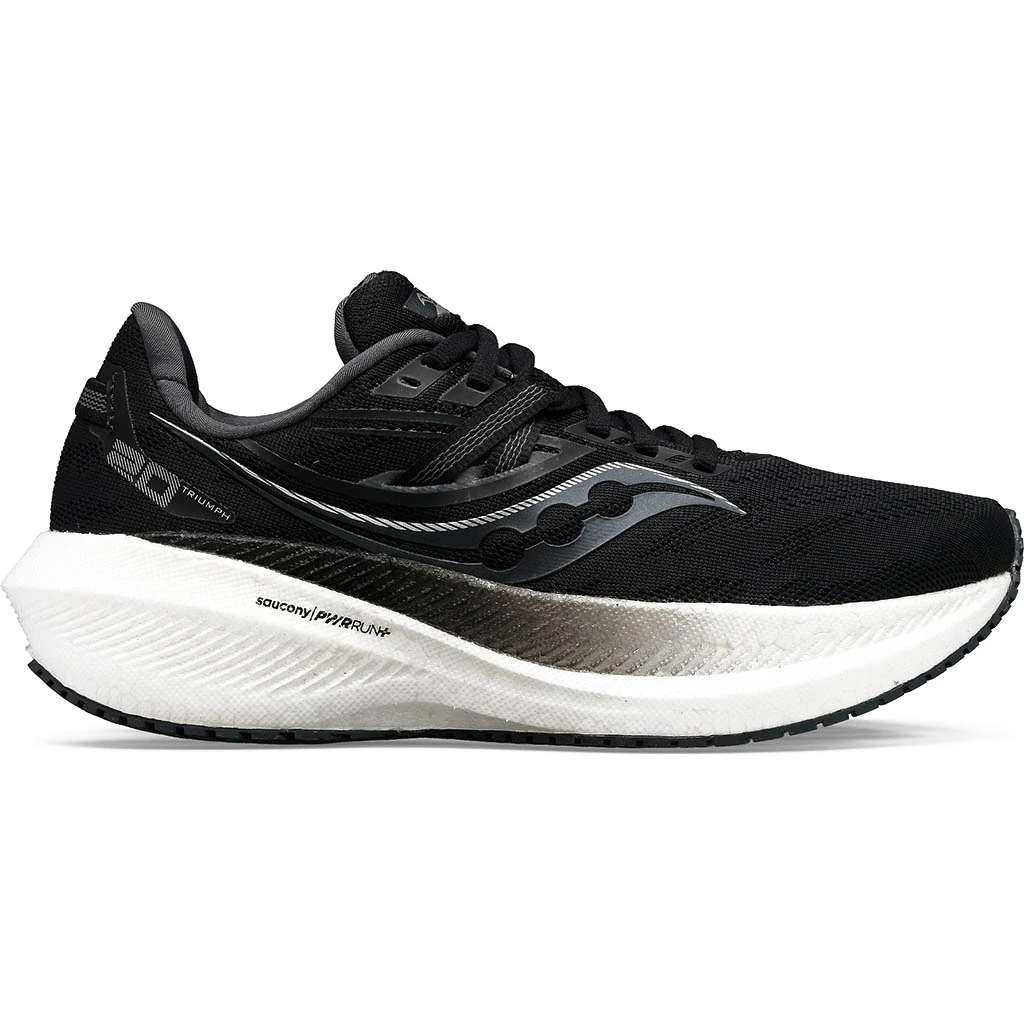 Saucony Triumph 20 Femme Blanc Et Noir