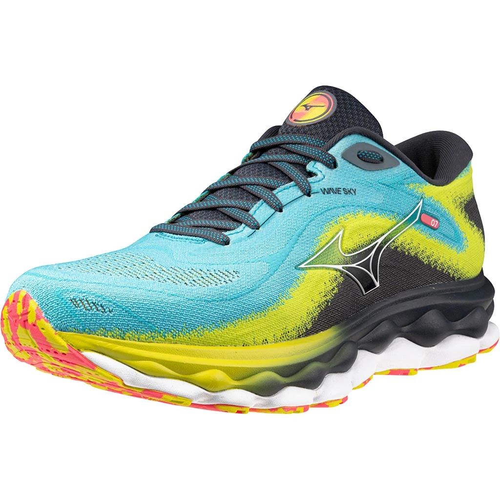 Mizuno Wave Sky 7 Homme Bleu Ciel – Image 2