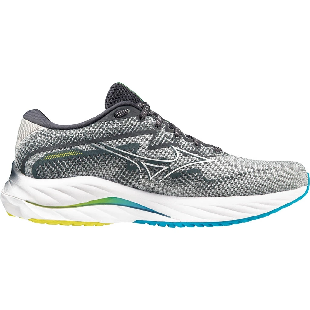 Mizuno Wave Rider 27 Homme Gris Clair – Image 2