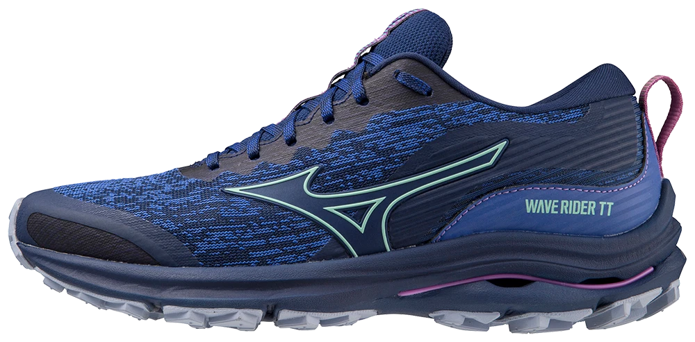 Mizuno Wave Rider TT Femme Bleu Marine â Image 2