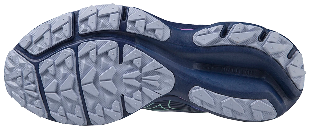 Mizuno Wave Rider TT Femme Bleu Marine â Image 5