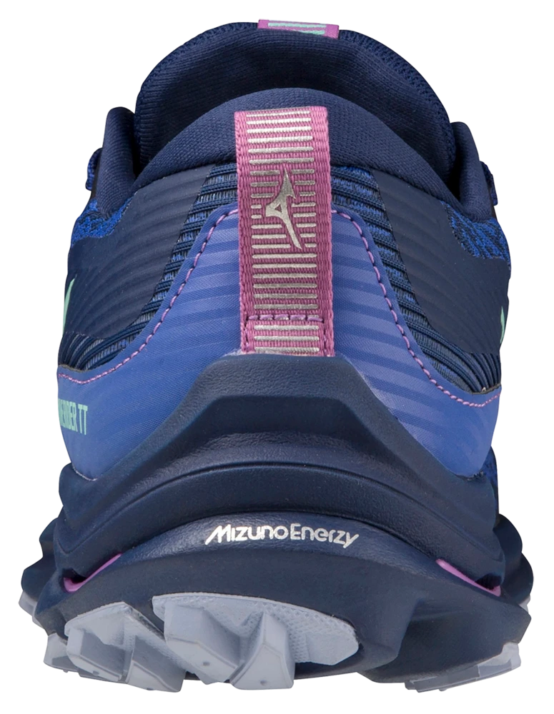 Mizuno Wave Rider TT Femme Bleu Marine â Image 4