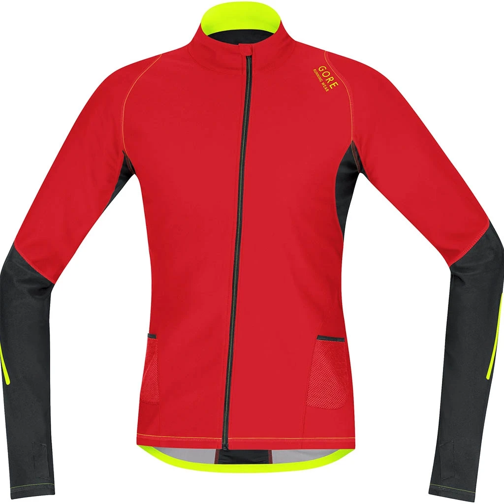 Gore Veste Magnitude Soft Shell Compression Homme Rouge
