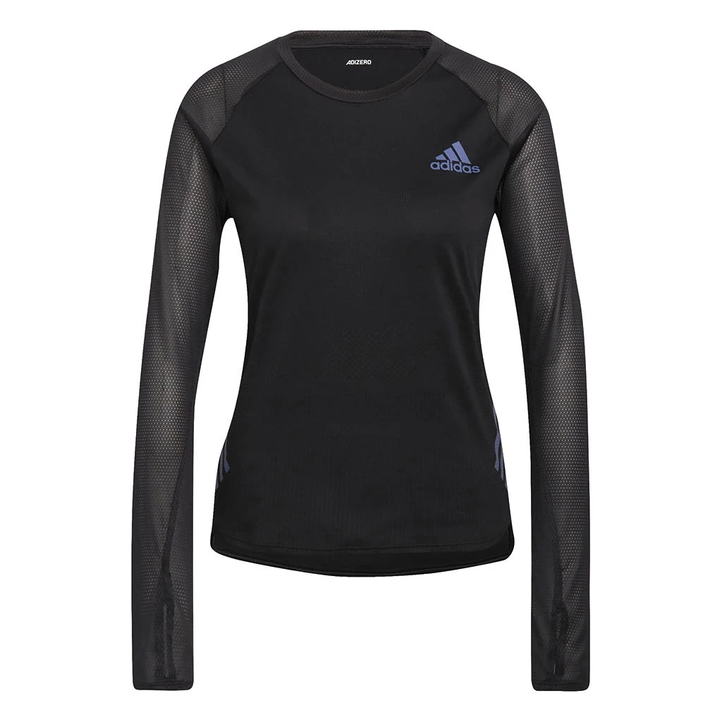 Adidas Adizero Long Sleeve Femme Noir